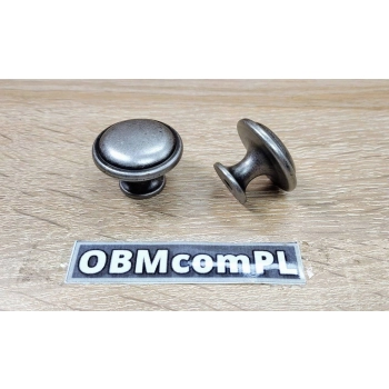 GAŁKA Meblowa 30 mm GINO Retro Vintage Antyk Rączka Uchwyt Stara Stal