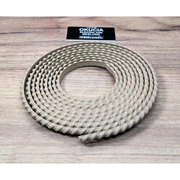 DEKOR Listwa w Rolce 2150x5 mm do Frontów Ozdobne Wzorki z Pyłu Drzewnego