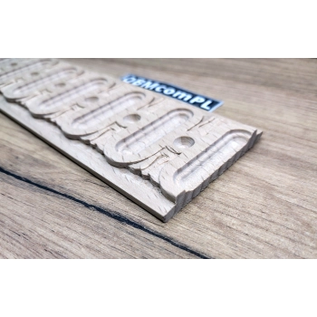 Listwa Drewniana Bukowa Kwiaty Greckie Kimatіon 63x7mm 1200mm 0178