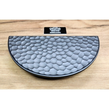 UCHWYT Meblowy 160x80 Półksiężyc Półokrąg Rączka Szafek Szary GRAFIT L-96