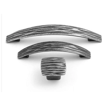 UCHWYT Meblowy 127x23 mm ROUGH Nowoczesna Rączka Uchwyt Stara Stal L-96