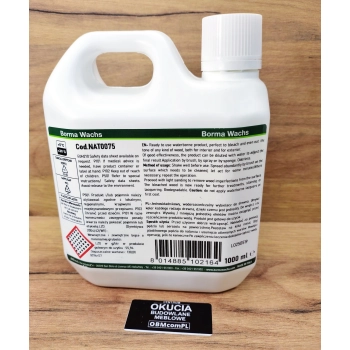 WYBIELACZ, ŁUG , WODNY DO DREWNA 1000 ML – BW00070