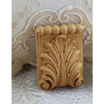 KAPITEL Akant Pył Drzewny Ozdobny 57x77mm Ornament Dekor do Mebli DIY