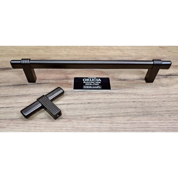 UCHWYT Meblowy 198x10 mm Ryflowany Reling Rączka BRĄZOWY L-160