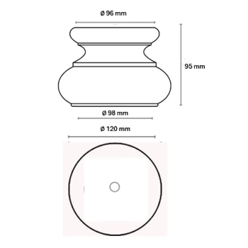 NOGA DREWNIANA DO MEBLI WY01014K