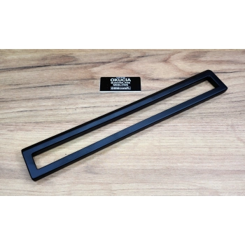UCHWYT Meblowy 230x35 ASOLA Rączka Szafki Szuflady CZARNY MAT L-192 L-224