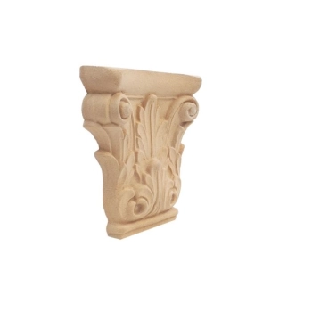 KORBEL 60x65 mm Kapitel do Mebli Dekor Ornament Ozdobny Pył Drzewny
