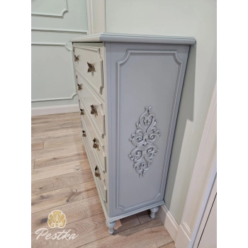 DEKOR 530x335 mm Panel Ażurowy Ornament Ozdobny z Pyłu Drzewnego Rzeźba DIY